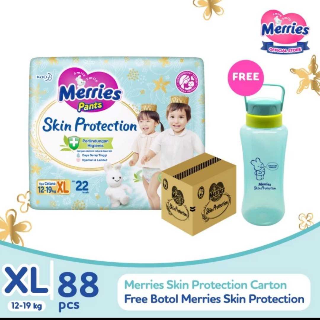 1 karton Merries Skin Protection XL 22 Free Gift