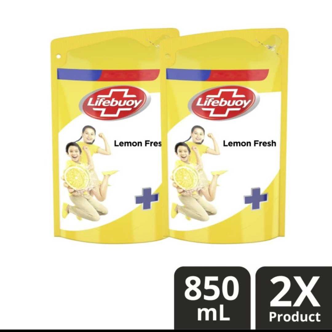 Twinpack Lifebuoy Lemon Fresh 850ml
