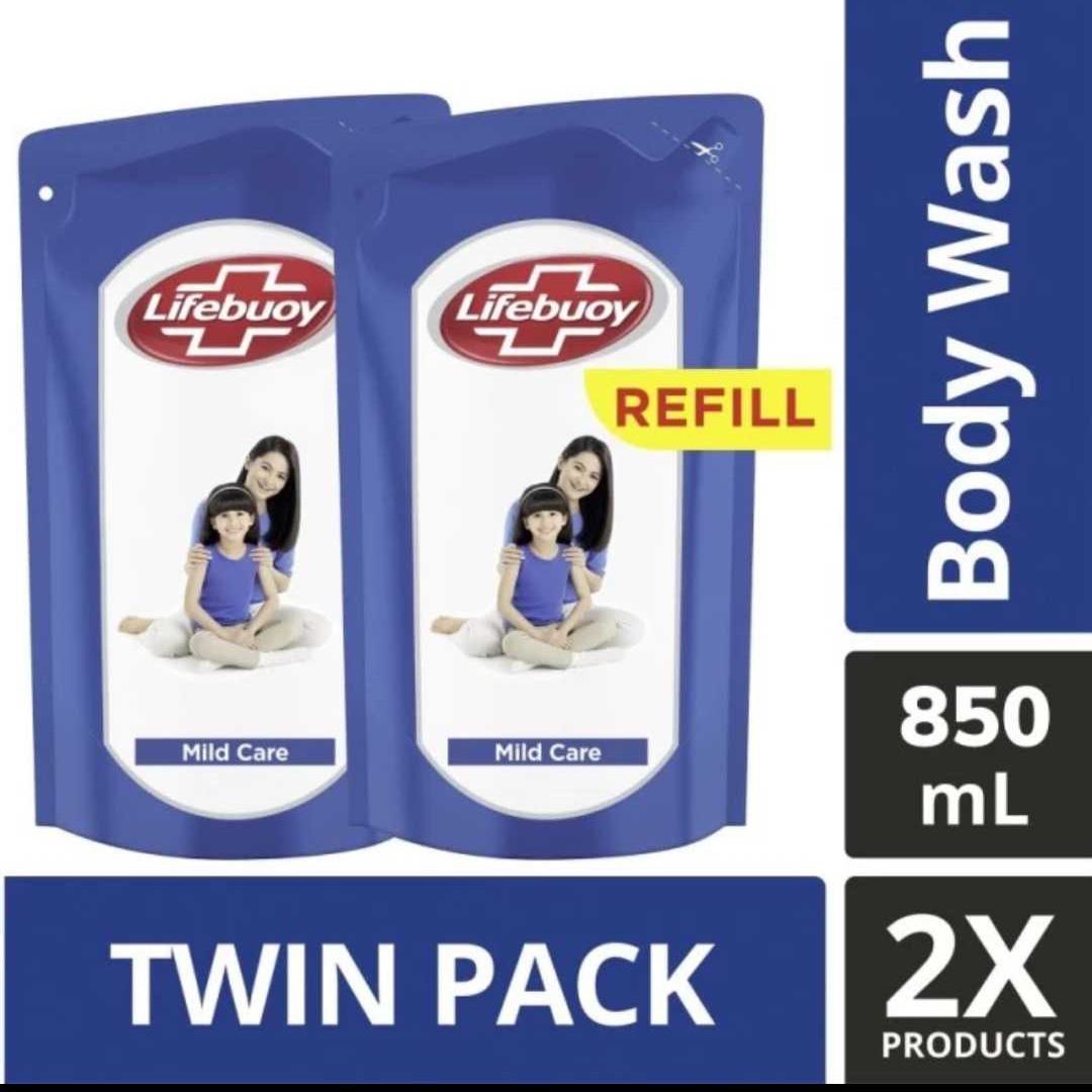 Twinpack Lifebuoy Mild Care 850ml