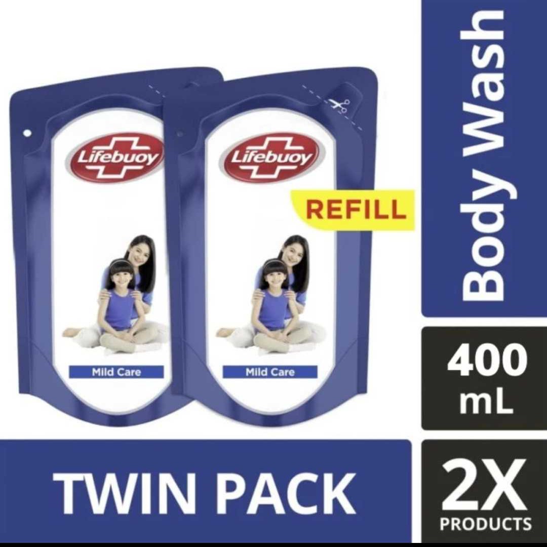 Twinpack Lifebuoy Mild Care 400ml