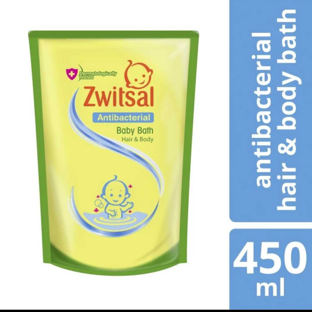 Zwitsal Hair Body Wash Antibacterial 450ml