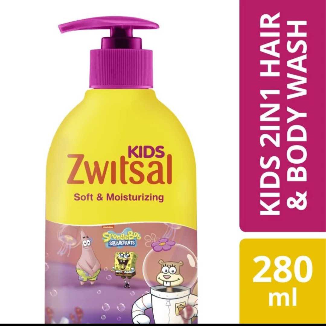 Zwitsal Kid's Hair Body Wash 280ml