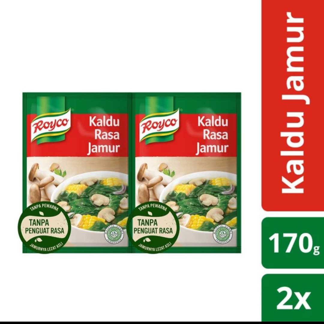 (Isi 2)Royco Bumbu Kaldu Jamur 170g 