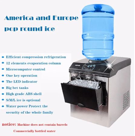 (4,5 JT) Mesin Pembuat Es Batu