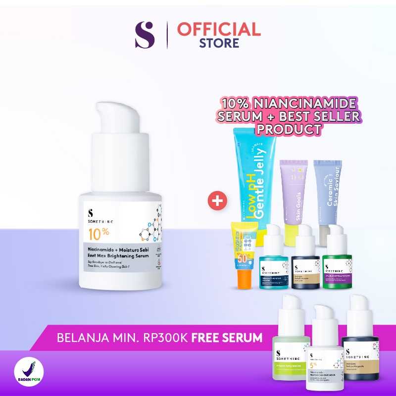 SOMETHINC 10% Niacinamide Sabi Kulit Cerah
