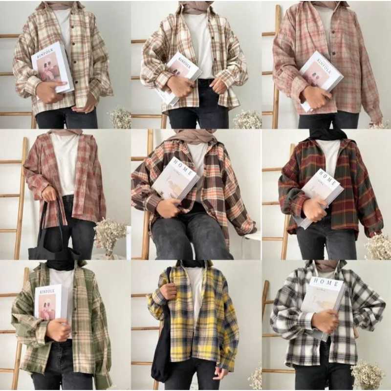 Kemeja Flanel best seller