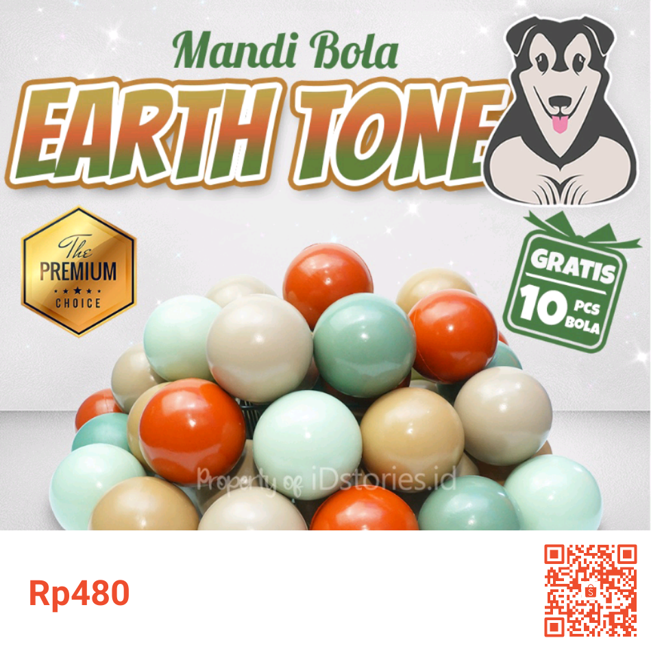 12. mainan anak mandi bola 