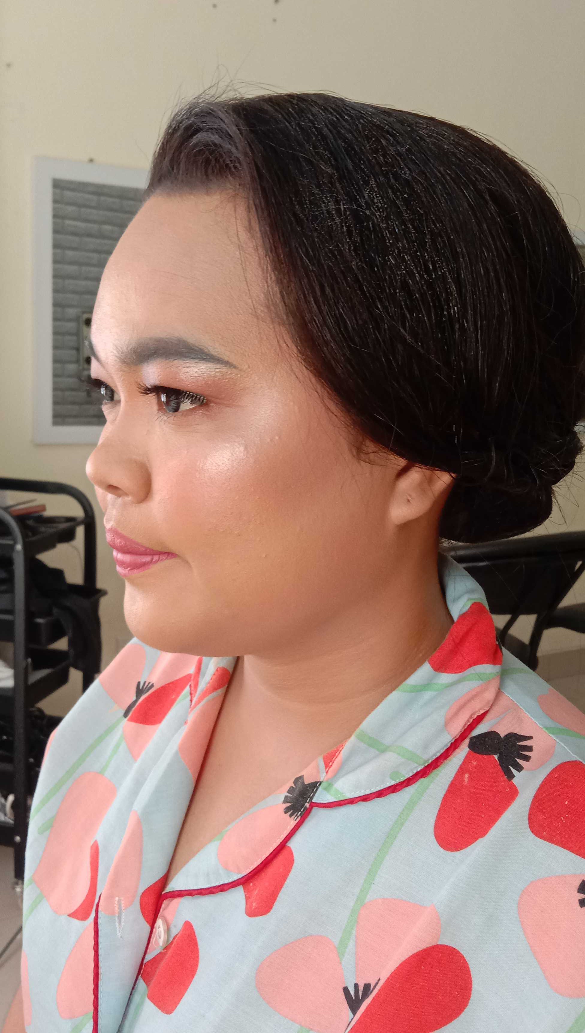 Engagement Makeup & Hairdo