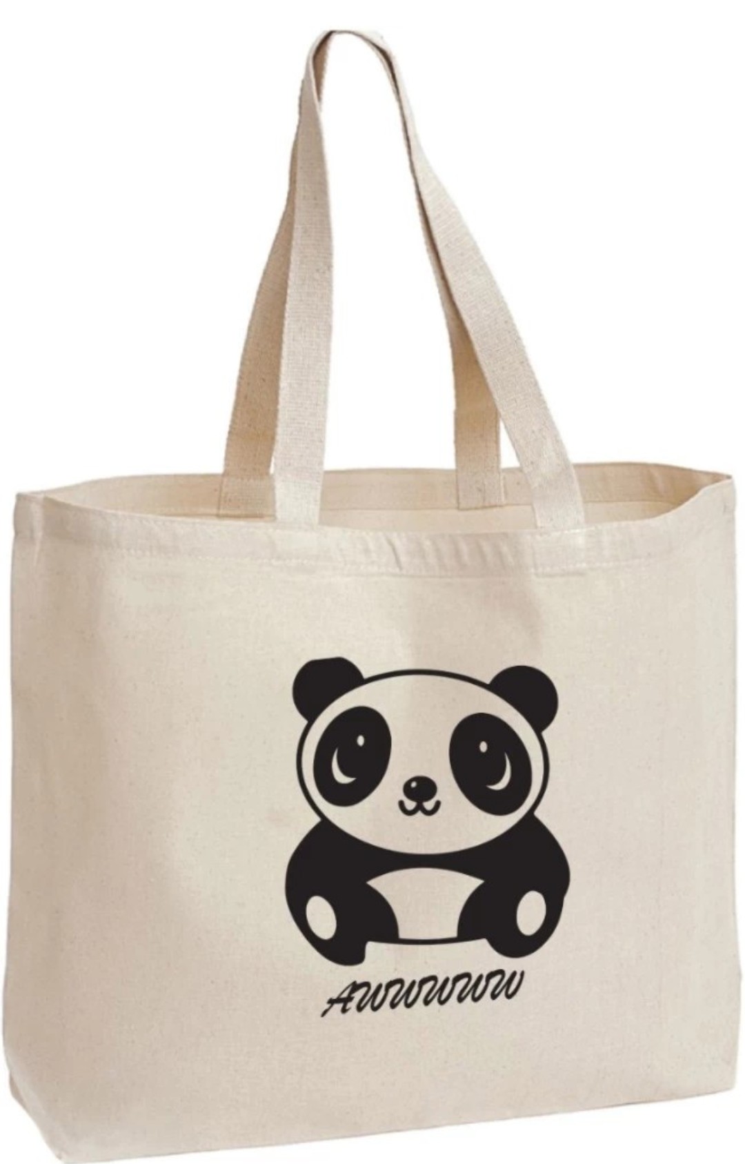 Canvas cotton tote bag