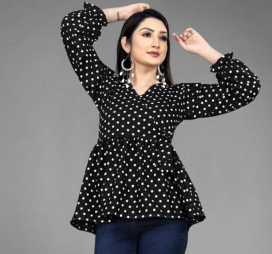 Polkal dot top