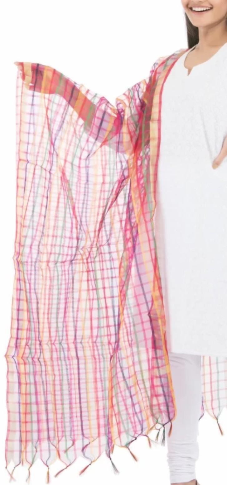 multicolored dupatta 