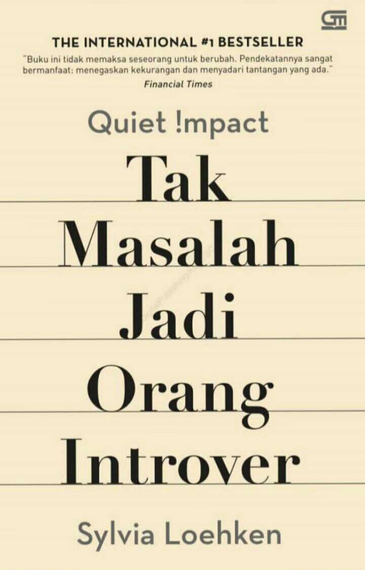 Tak Masalah Menjadi Orang Introver