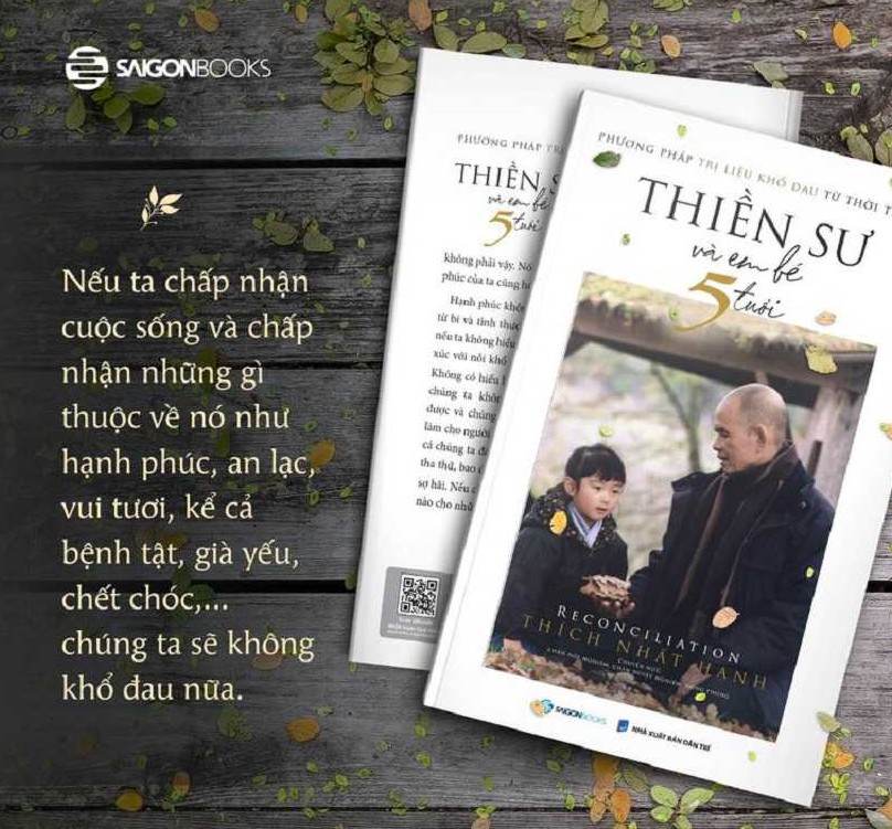 Sách Thiền sư và Em bé 5 tuổi_ Thiền sư Thích Nhất Hạnh 