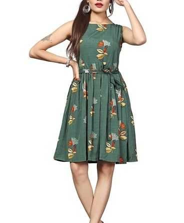 Stylish Frock Partywear One Piece Dress For Women And Girls