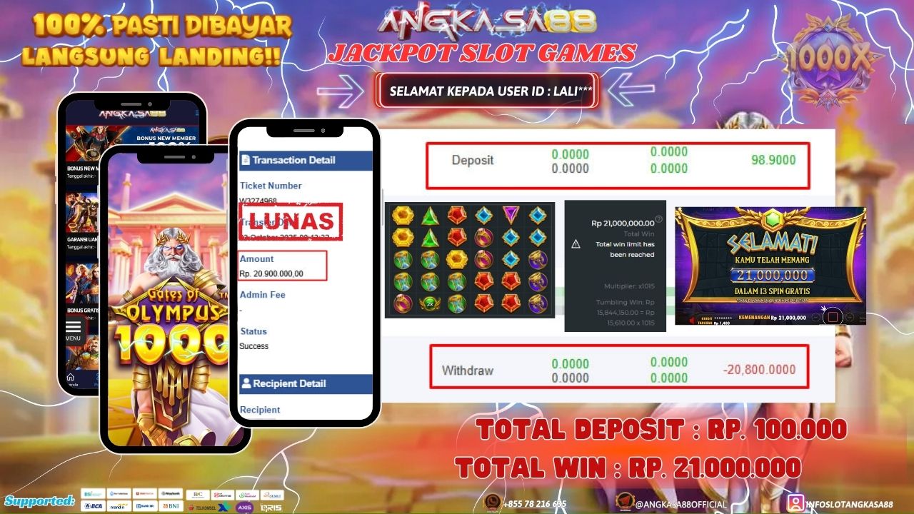 ⚡️ WD berapapun? Auto cair tanpa ribet!