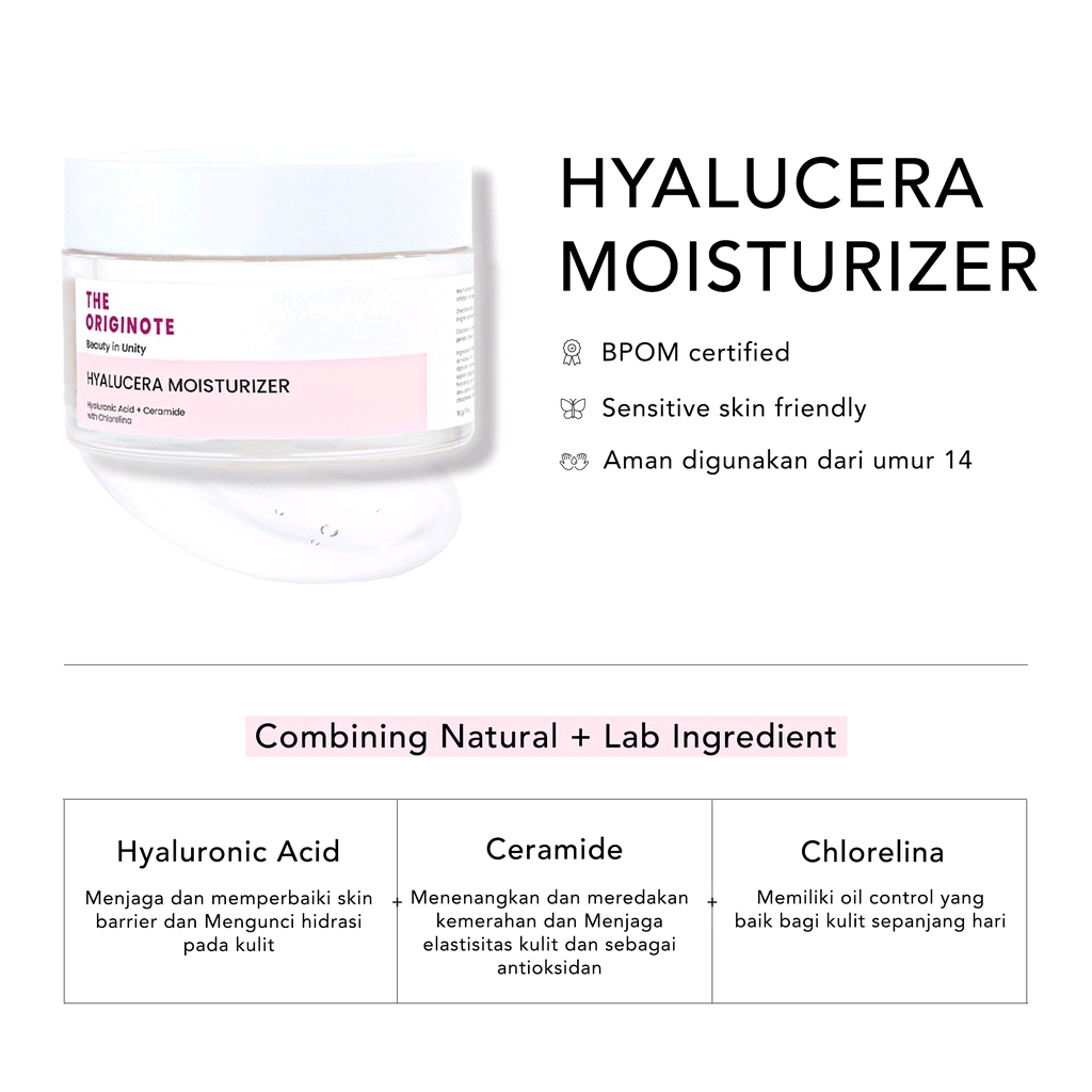 012 - The Originote Hyalucera Moisturizer Gel 50ml