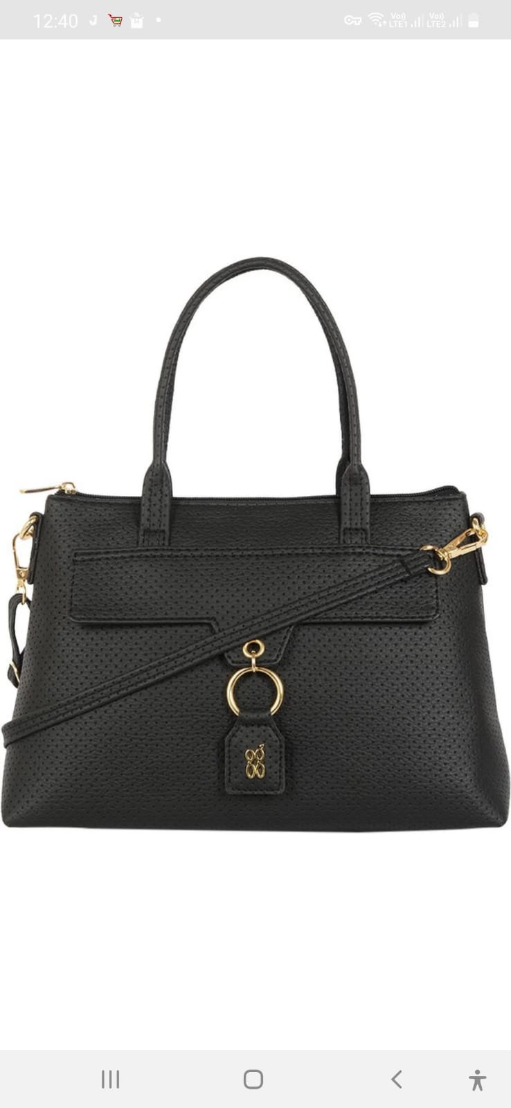 Women Black Hand-held Bag