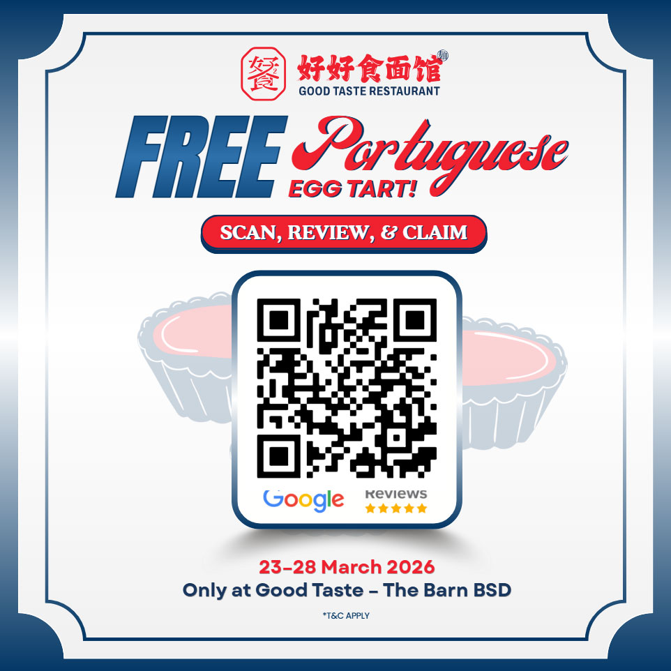 Claim your FREE Portuguese Egg Tart