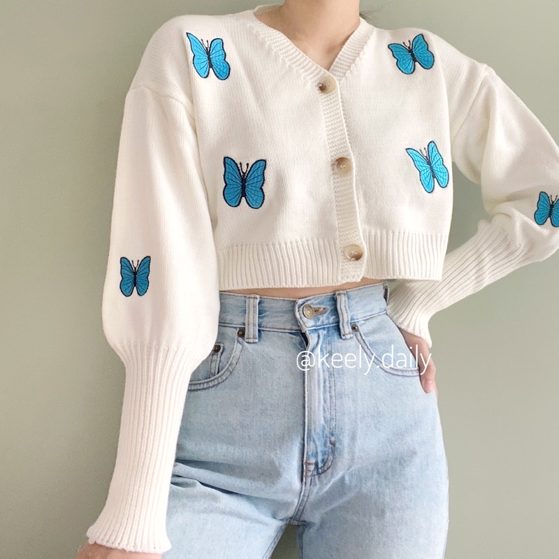 560. Butterfly Cardi