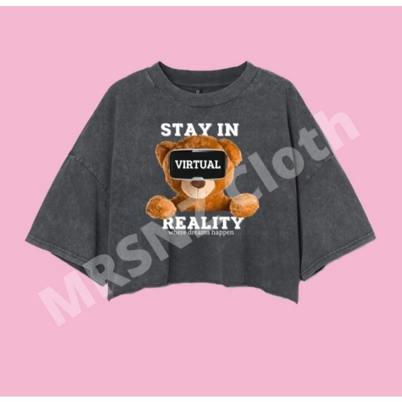 202. Bear Crop Top