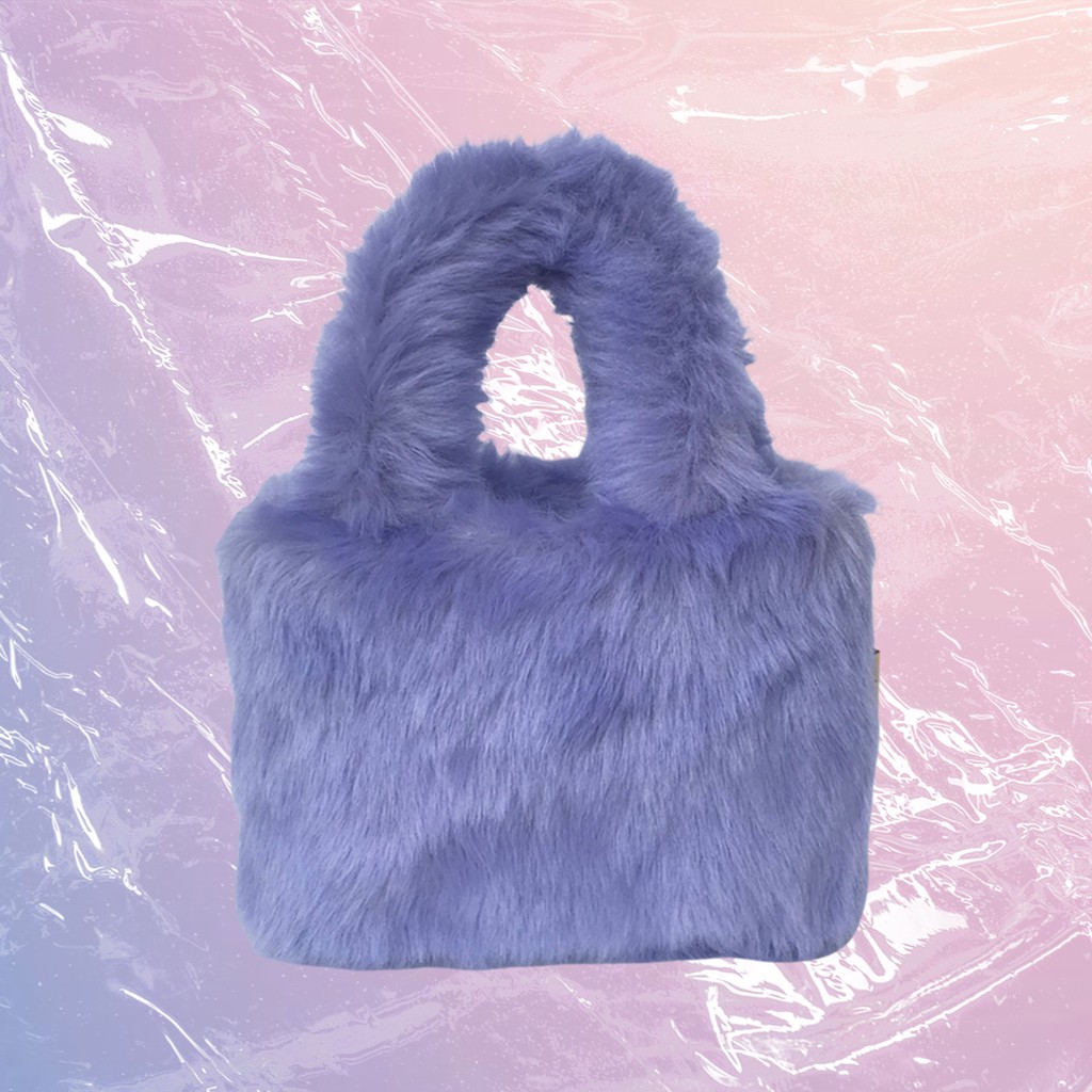 8. Fluffy Bag Bling it On