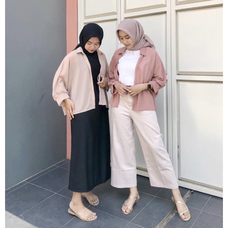 230. Basic outer atasan wanita