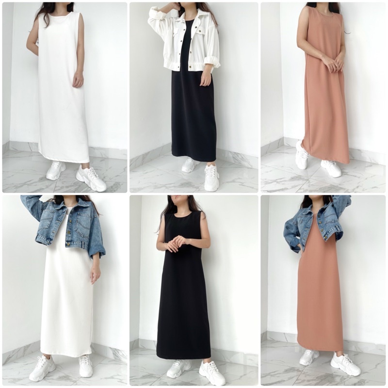234. Basic long dress