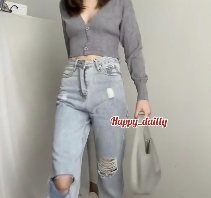 40. CELANA BAGGY JEANS