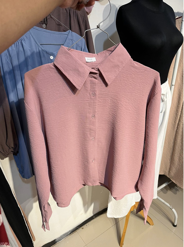 133. KEMEJA CROP