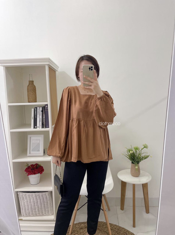 178. BLOUSE BROWN