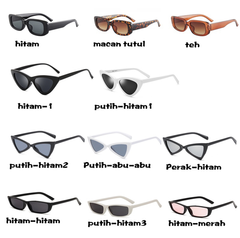 208. KACAMATA WANITA FRAME KOTAK