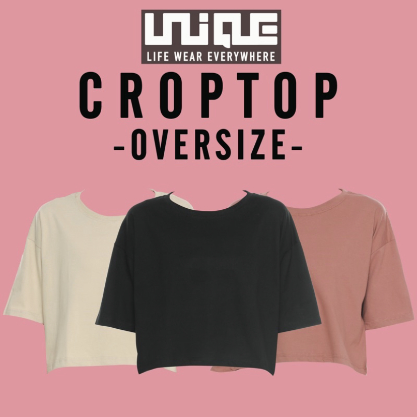 252. KAOS POLOS CROPTOP