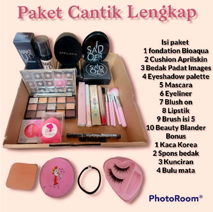 Paket Cantik Lengkap