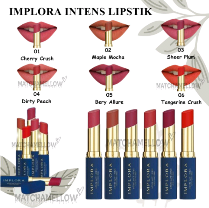 Implora Lipstik Intense Matte