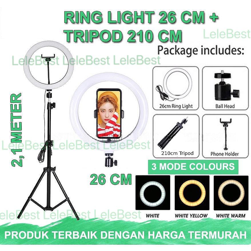 35. Paket Komplit Ringlight 59rb