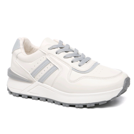 1. sneakers sport shoes grey 503