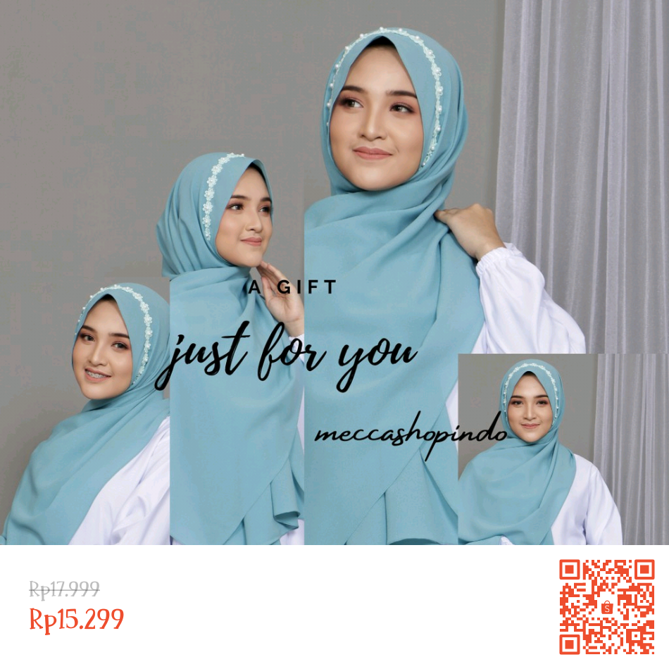 PASHMINA BANDO MUTIARA 