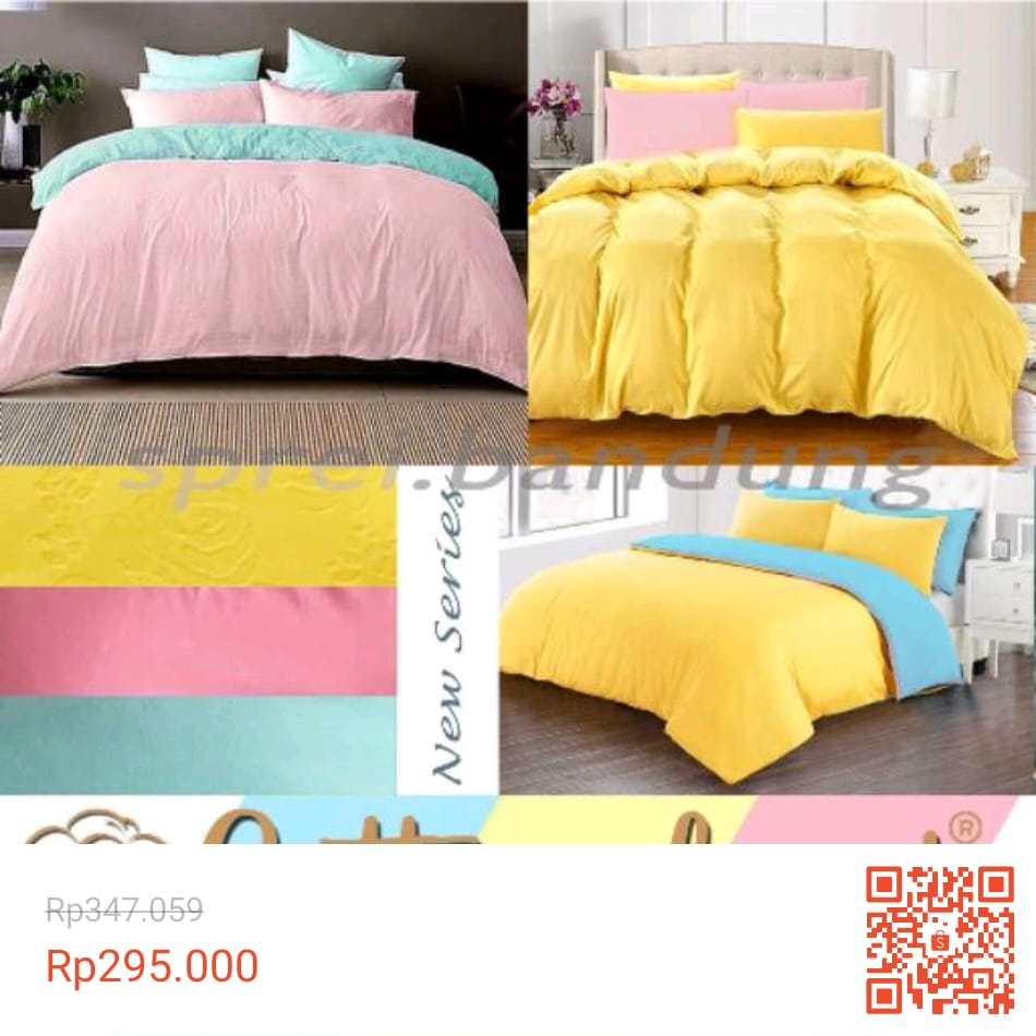 43. SET BEDCOVER POLOS ELEGANT