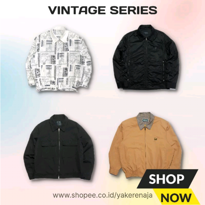 THRIFT SHOP JAKET VINTAGE UNISEX