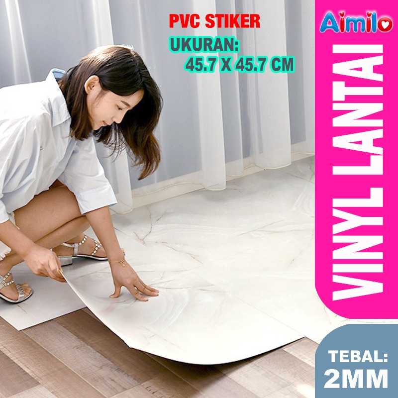 7. Sticker Lantai Marbel Terviral