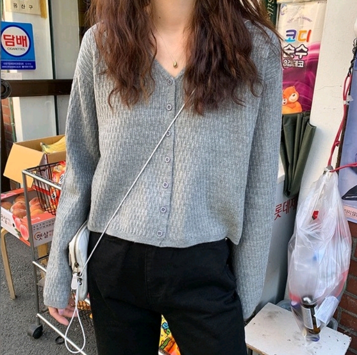 Cardigan Long sleeve top Women's fashion