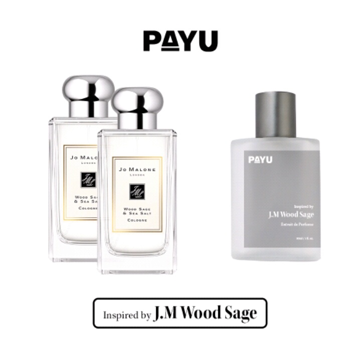 Jo Malone Wood Sage Sea Salt Inspired Parfum by PAYU | Extrait De Parfume