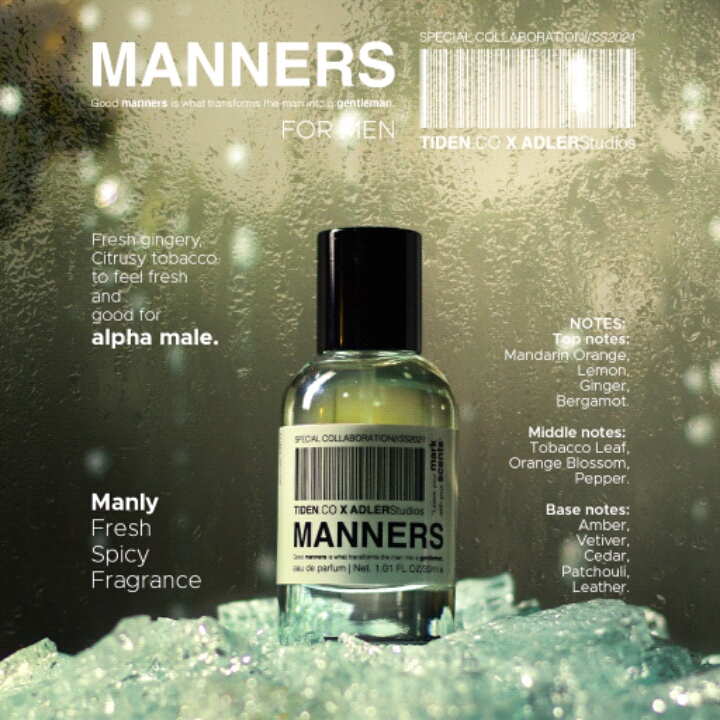 Collaboration Tiden.co x AdlerStudios | Manner Eeu De Parfum (For Men) 