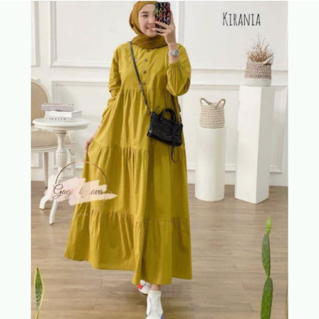 Midi dress kirania premium 