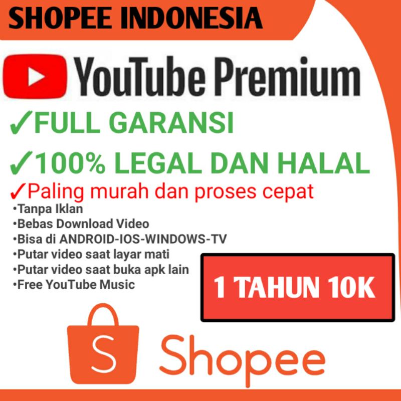 Youtube premium 1th murah