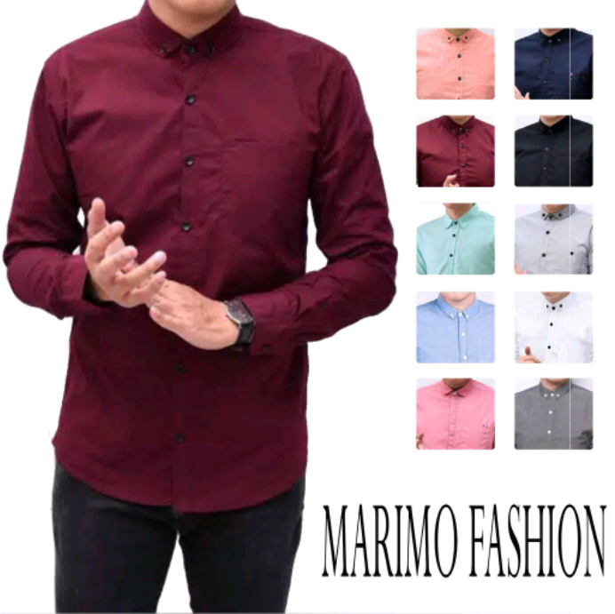 Kemeja Polos Marimo Fashion