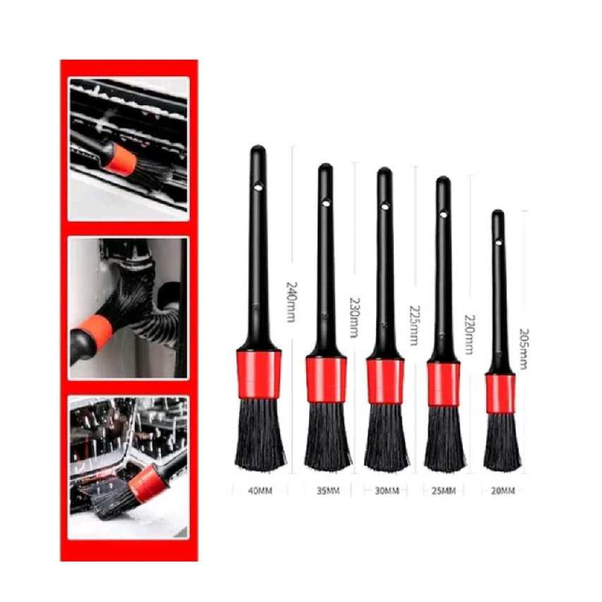 pincéis de detalhamento automotivos