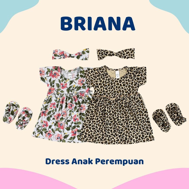 Set Dress Briana Free Headband & Sendal By Little Koda link 10