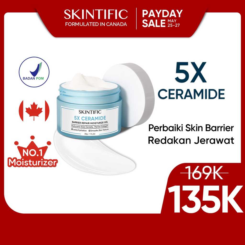 9. Moisturizer Skintific (High Recommended)