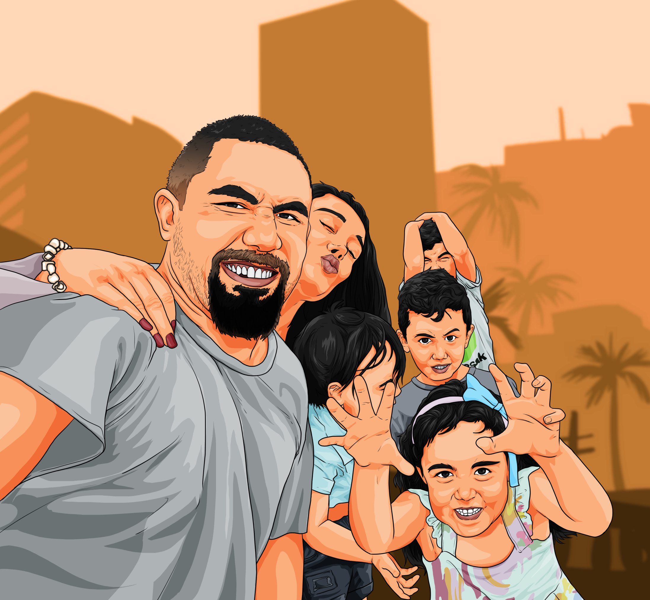 PORTOPOLIO CALICATURE 2D